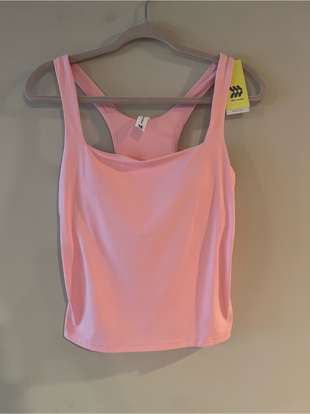 all in motion Pink Performance Racerback Tank